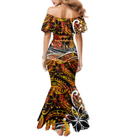 Father's Day Marquesas Islands Family Matching Mermaid Dress and Hawaiian Shirt Special Dad Polynesia Paradise DT02 - Polynesian Pride