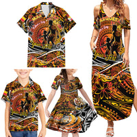 Father's Day Marquesas Islands Family Matching Summer Maxi Dress and Hawaiian Shirt Special Dad Polynesia Paradise DT02 - Polynesian Pride