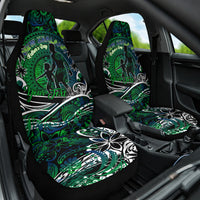 Father's Day New Zealand Car Seat Cover Special Dad Polynesia Paradise
