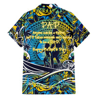 Father's Day Tokelau Family Matching Off Shoulder Maxi Dress and Hawaiian Shirt Special Dad Polynesia Paradise DT02 - Polynesian Pride