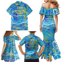 Father's Day Tuvalu Family Matching Mermaid Dress and Hawaiian Shirt Special Dad Polynesia Paradise DT02 - Polynesian Pride