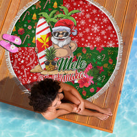 Hawaii Christmas Beach Blanket Mele Kalikimaka Kanaka Maoli DT02 - Wonder Print Shop