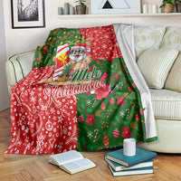 Hawaii Christmas Blanket Mele Kalikimaka Kanaka Maoli DT02 - Polynesian Pride