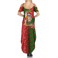 Hawaii Christmas Family Matching Summer Maxi Dress and Hawaiian Shirt Mele Kalikimaka Kanaka Maoli DT02 - Polynesian Pride