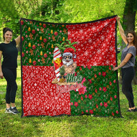 Hawaii Christmas Quilt Mele Kalikimaka Kanaka Maoli DT02 - Polynesian Pride