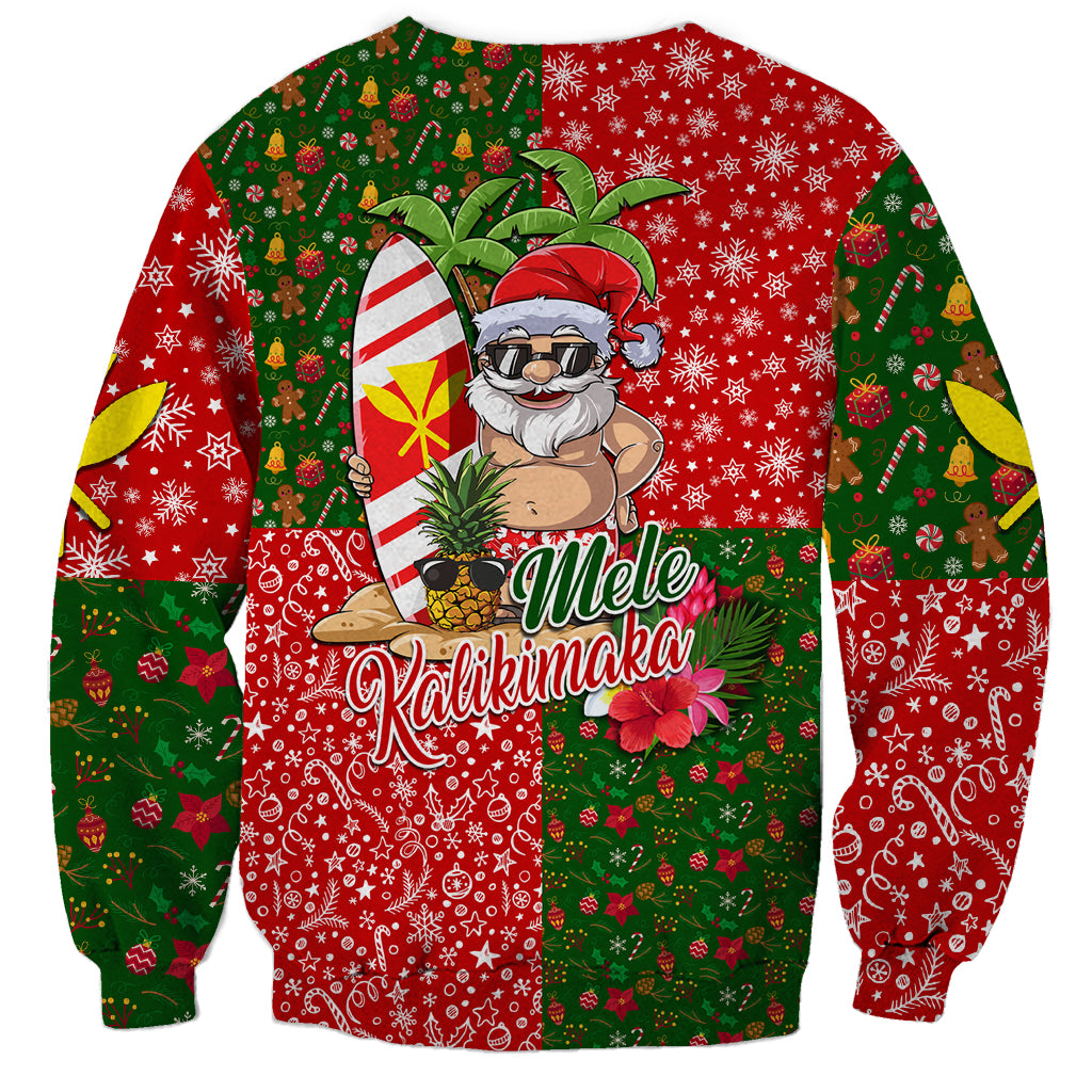 Hawaii Christmas Sweatshirt Mele Kalikimaka Kanaka Maoli DT02 - Polynesian Pride