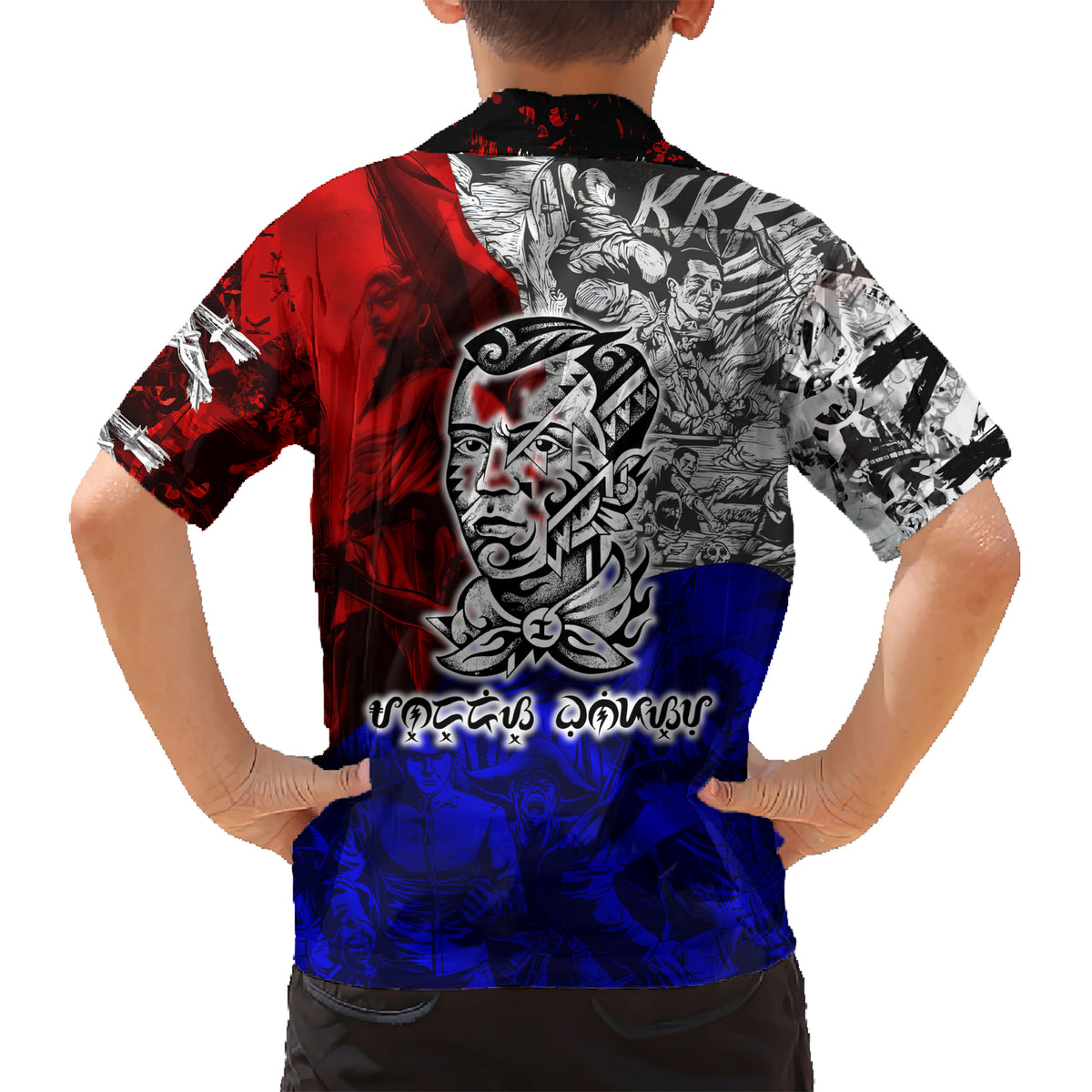 Philippines Bonifacio Day Kid Hawaiian Shirt DT02 - Polynesian Pride