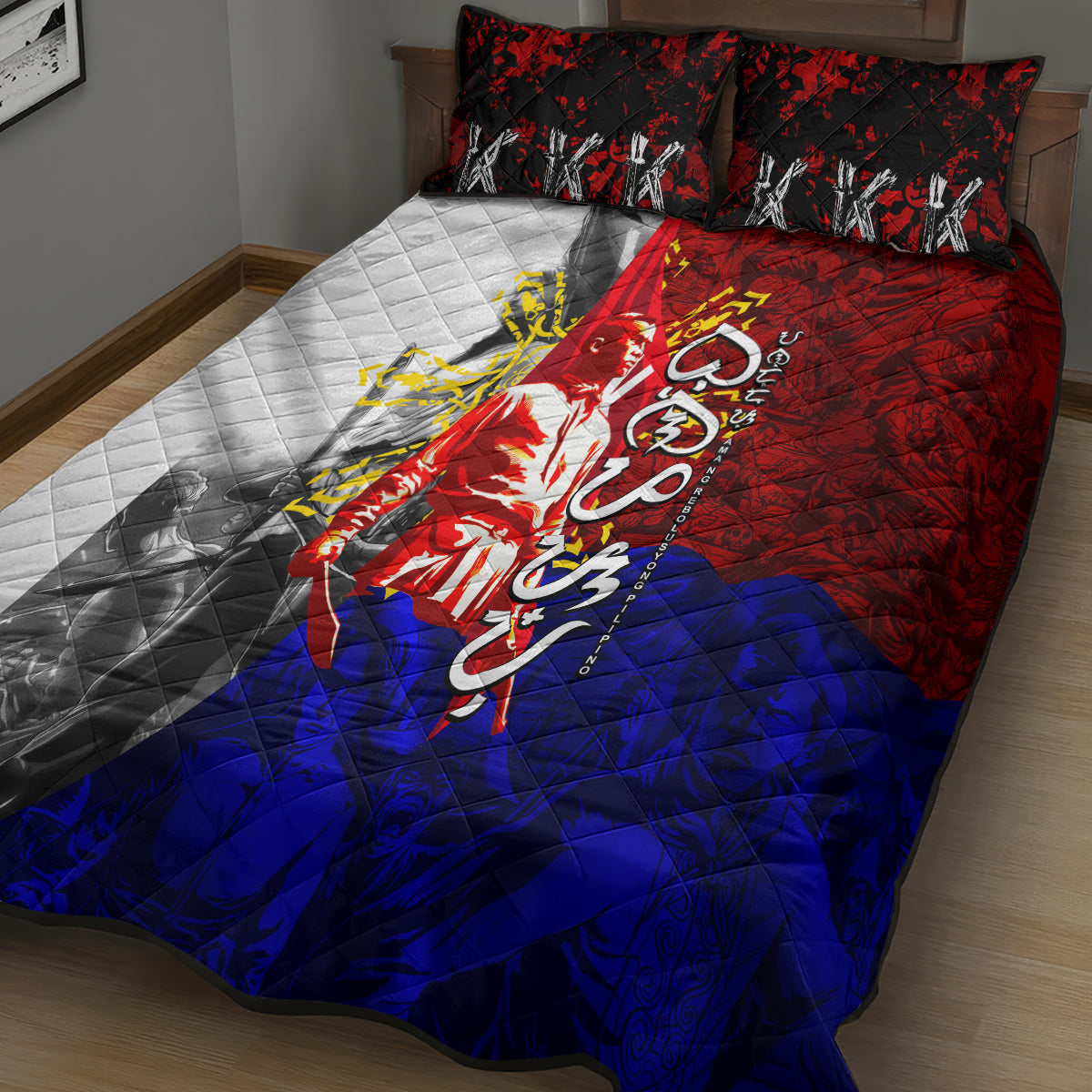 Philippines Bonifacio Day Quilt Bed Set DT02 - Polynesian Pride