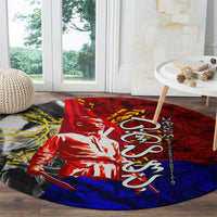 Philippines Bonifacio Day Round Carpet DT02 - Polynesian Pride