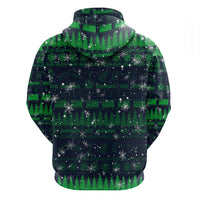Merry Christmas New Zealand Hoodie Xmas Travel Map - Polynesian Pride