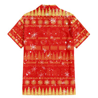 Merry Christmas Hawaii Family Matching Mermaid Dress and Hawaiian Shirt Xmas Travel Map DT02 - Polynesian Pride
