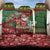 Mele Kalikimaka Shaka Santa Back Car Seat Cover Hawaiian Surf Christmas Design with Aloha Spirit - Polynesian Pride