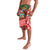 Mele Kalikimaka Shaka Santa Lavalava Hawaiian Surf Christmas Design with Aloha Spirit - Polynesian Pride