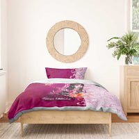 Breast Cancer New Zealand Bedding Set Maori Aotearoa Girl Pink Out DT02 - Polynesian Pride