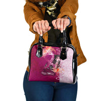 Breast Cancer New Zealand Shoulder Handbag Maori Aotearoa Girl Pink Out DT02 One Size Pink - Polynesian Pride