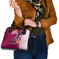 Breast Cancer New Zealand Shoulder Handbag Maori Aotearoa Girl Pink Out DT02 - Polynesian Pride