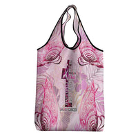 Breast Cancer Polynesian Grocery Bag I Can Do All Things Through Christ DT02 - Polynesian Pride