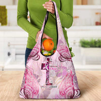 Breast Cancer Polynesian Grocery Bag I Can Do All Things Through Christ DT02 - Polynesian Pride