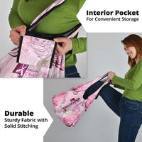 Breast Cancer Polynesian Grocery Bag I Can Do All Things Through Christ DT02 - Polynesian Pride