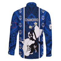 Guam Chamorro Warrior Family Matching Off Shoulder Short Dress and Hawaiian Shirt Traditional Tribal Patterns DT02 - Polynesian Pride