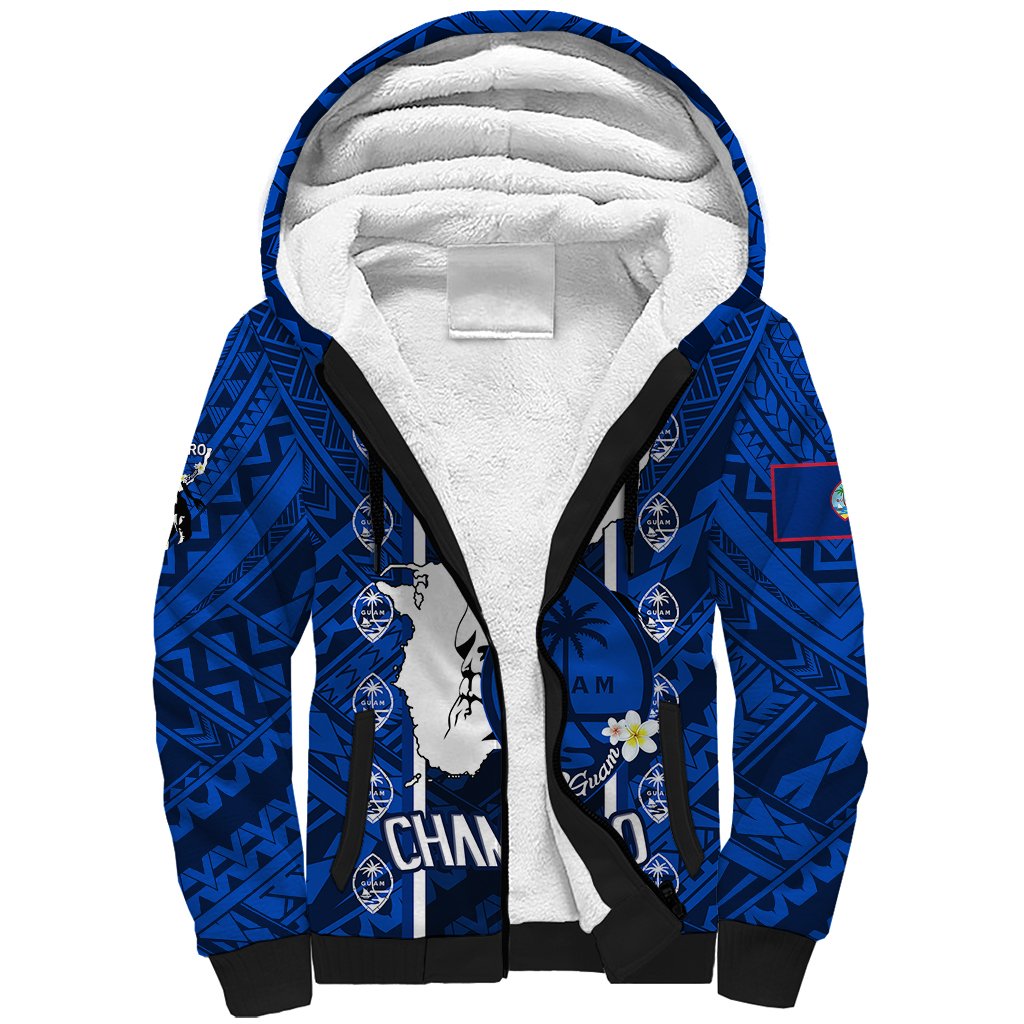 guam-chamorro-warrior-sherpa-hoodie-traditional-tribal-patterns