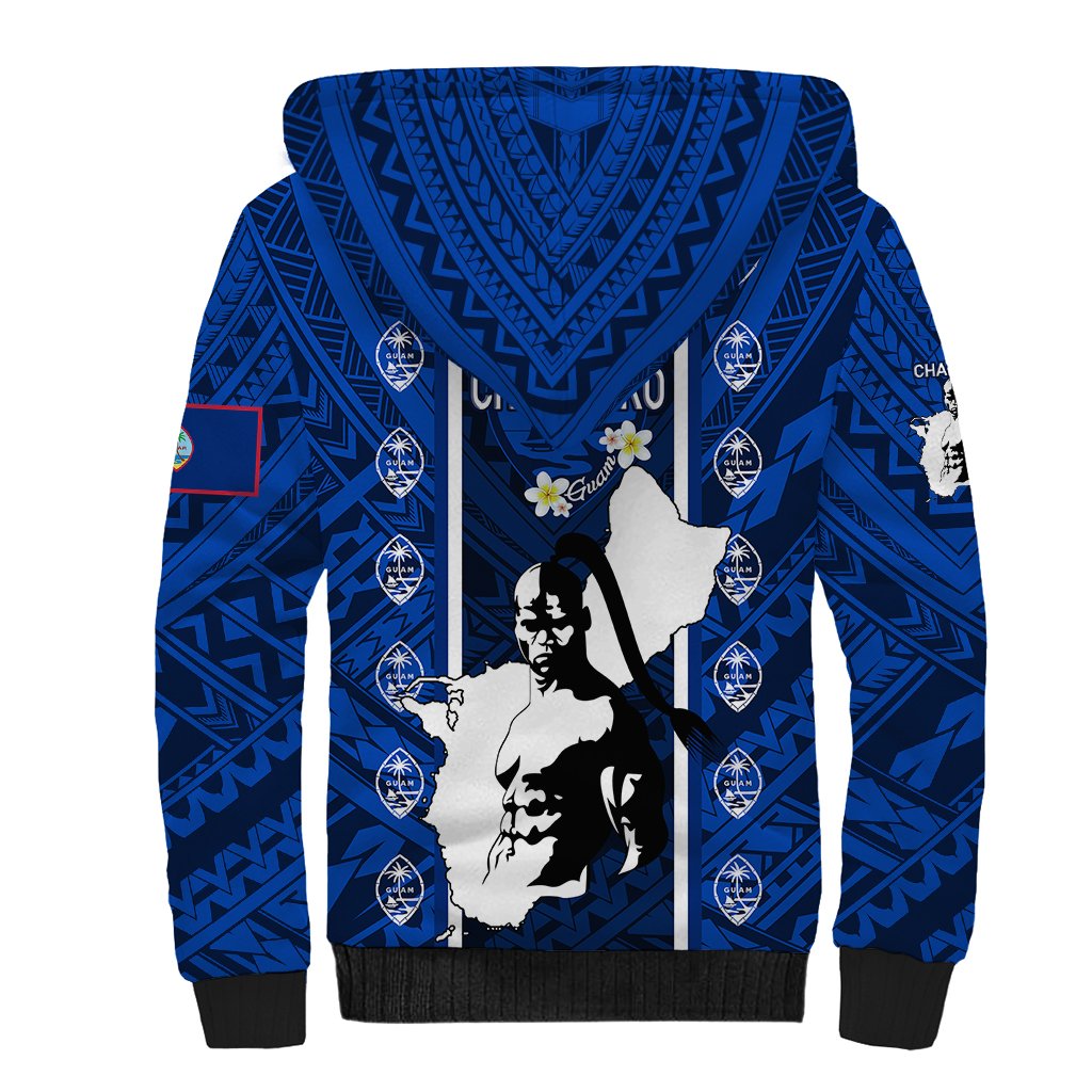 guam-chamorro-warrior-sherpa-hoodie-traditional-tribal-patterns