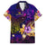 Wallis and Futuna Family Matching Puletasi and Hawaiian Shirt Whale Hibiscus Polynesian
