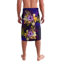 New Caledonia Lavalava Whale Hibiscus Polynesian