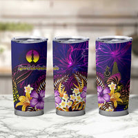 New Caledonia Tumbler Cup Whale Hibiscus Polynesian DT02 - Polynesian Pride