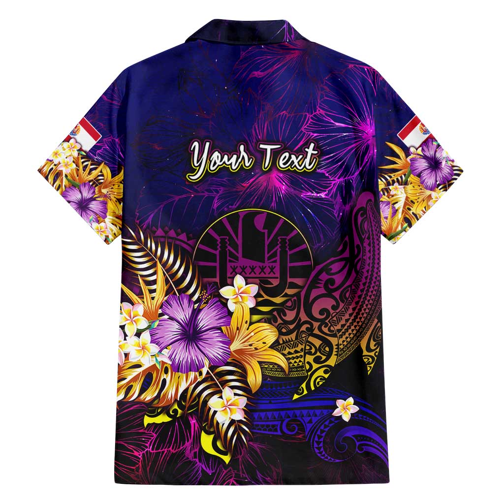 Tahiti French Polynesia Family Matching Puletasi and Hawaiian Shirt Whale Hibiscus Polynesian DT02 - Polynesian Pride
