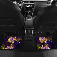 Cook Islands Car Mats Whale Hibiscus Polynesian