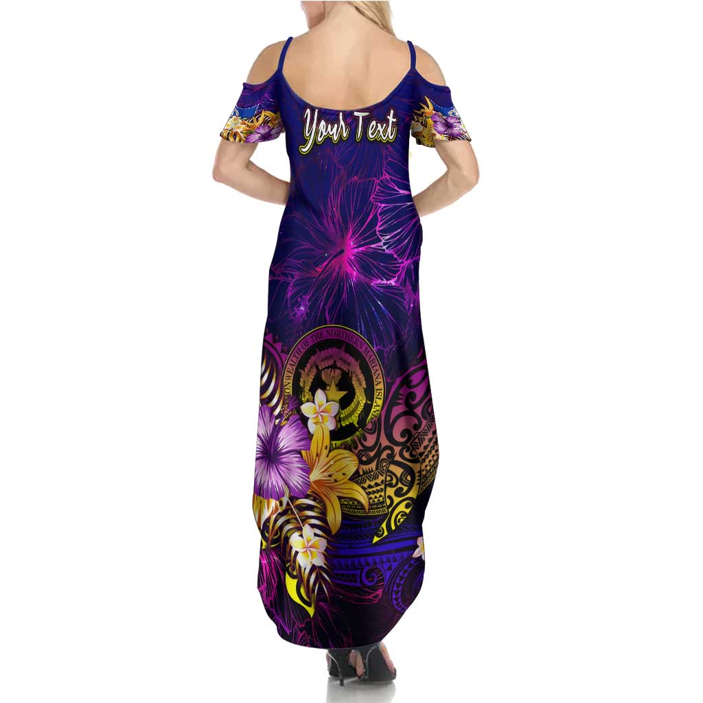 Northern Mariana Islands Family Matching Summer Maxi Dress and Hawaiian Shirt Whale Hibiscus Polynesian DT02 - Polynesian Pride