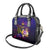 Northern Mariana Islands Shoulder Handbag Whale Hibiscus Polynesian