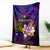 Marshall Islands Blanket Whale Hibiscus Polynesian