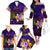Marshall Islands Family Matching Off The Shoulder Long Sleeve Dress and Hawaiian Shirt Whale Hibiscus Polynesian