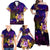 Marshall Islands Family Matching Off Shoulder Maxi Dress and Hawaiian Shirt Whale Hibiscus Polynesian