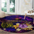 Marshall Islands Round Carpet Whale Hibiscus Polynesian