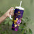 Marshall Islands Tumbler With Handle Whale Hibiscus Polynesian