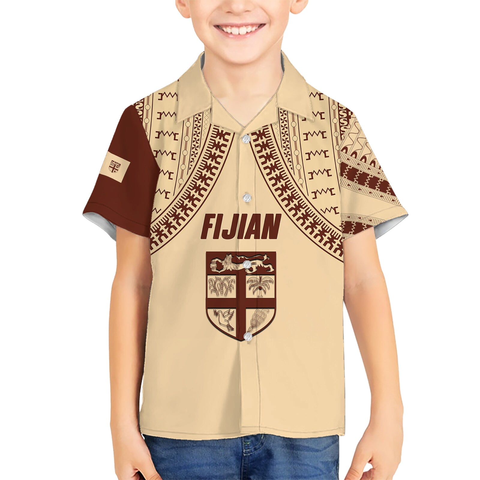 fiji-bula-kid-hawaiian-shirt-tapa-pattern-design