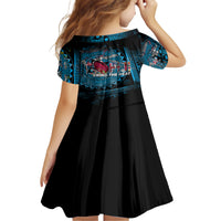 Fiji Rugby Family Matching Short Sleeve Bodycon Dress and Hawaiian Shirt Bring The Heat DT02 - Polynesian Pride