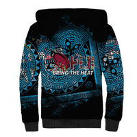 Fiji Rugby Sherpa Hoodie Bring The Heat DT02 - Polynesian Pride