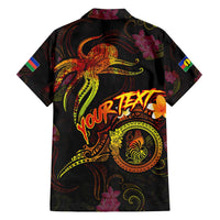New Caledonia Family Matching Long Sleeve Bodycon Dress and Hawaiian Shirt Octopus Plumeria Polynesian Tattoo DT02 - Polynesian Pride