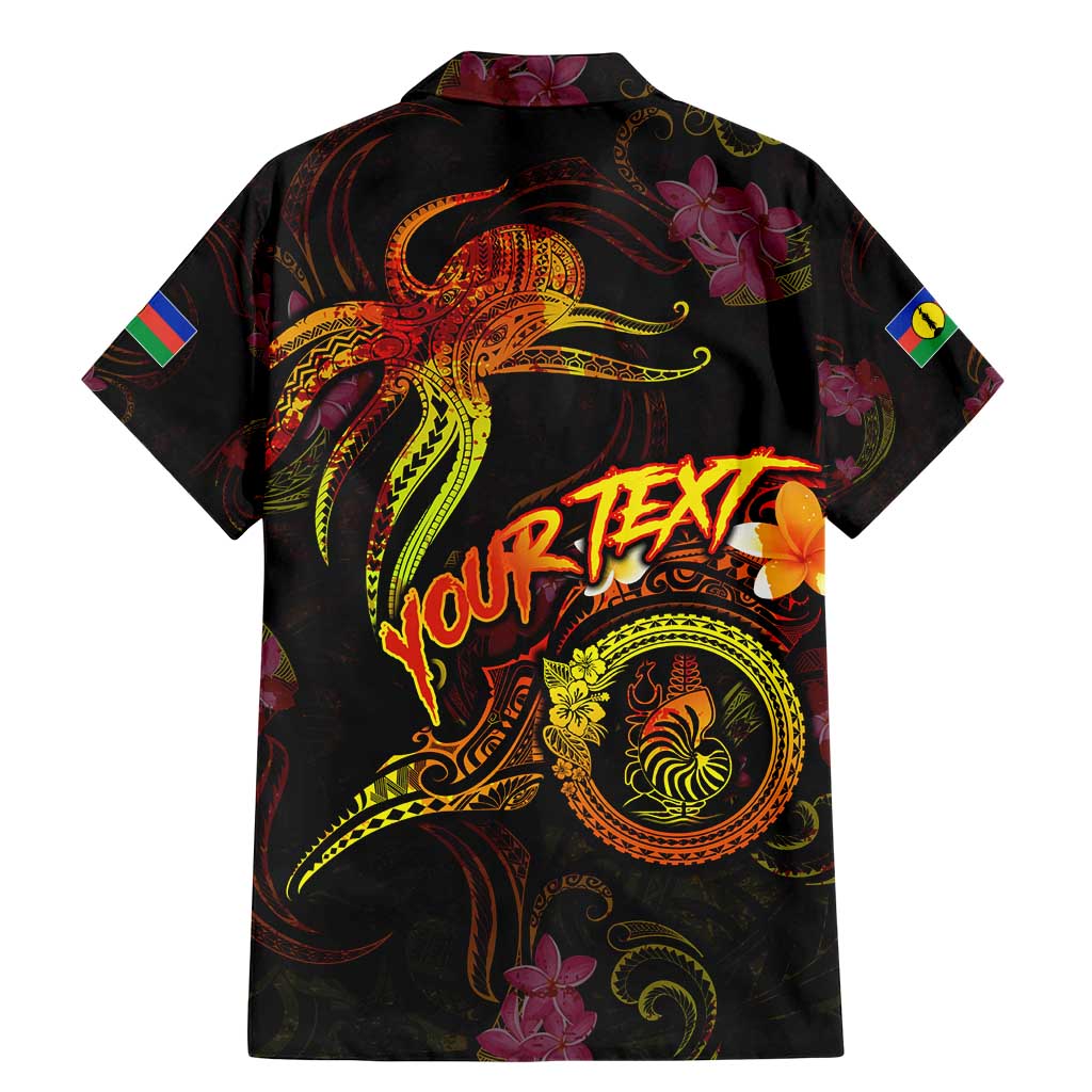 New Caledonia Family Matching Mermaid Dress and Hawaiian Shirt Octopus Plumeria Polynesian Tattoo DT02 - Polynesian Pride