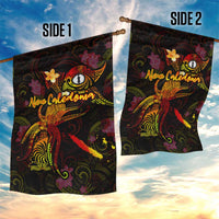 New Caledonia Garden Flag Octopus Plumeria Polynesian Tattoo