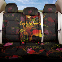 Cook Islands Back Car Seat Cover Octopus Plumeria Polynesian Tattoo