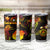 Nauru Tumbler Cup Octopus Plumeria Polynesian Tattoo