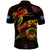 Tuvalu Polo Shirt Octopus Plumeria Polynesian Tattoo