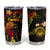 Tuvalu Tumbler Cup Octopus Plumeria Polynesian Tattoo