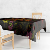 Northern Mariana Islands Tablecloth Octopus Plumeria Polynesian Tattoo DT02 - Polynesian Pride