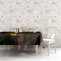 Northern Mariana Islands Tablecloth Octopus Plumeria Polynesian Tattoo DT02 - Polynesian Pride